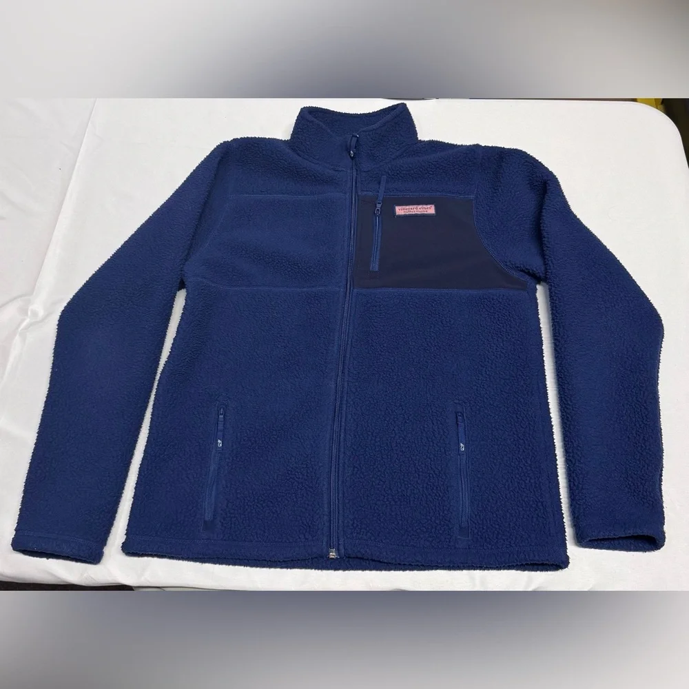 Vineyard Vines‎ Kids Blue Fleece Jacket
